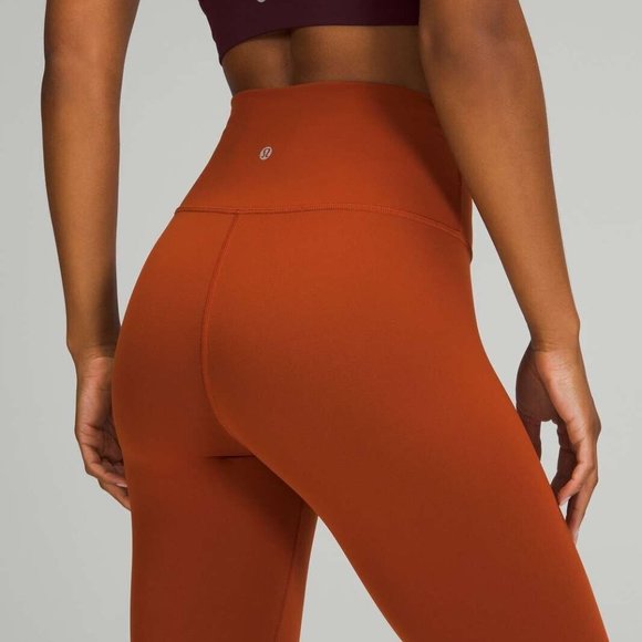 Lululemon Wunder Train HR Tight 25" - Size 20 ~ Aztec Brown - NWT - Picture 3 of 5